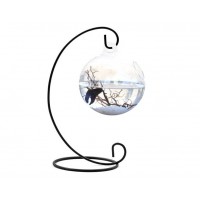 Clear Round Shape Hanging Glass Aquarium Fish Bowl/ hanging planters