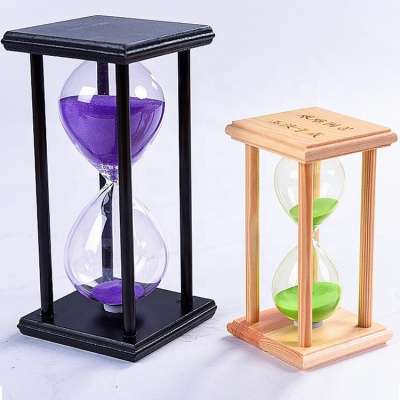 High borosilicate heat resistant Polished Glass Sand timer