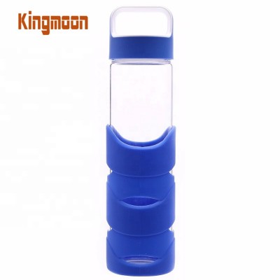 High quality 20oz BPA free high borisilicate glass bottle for water